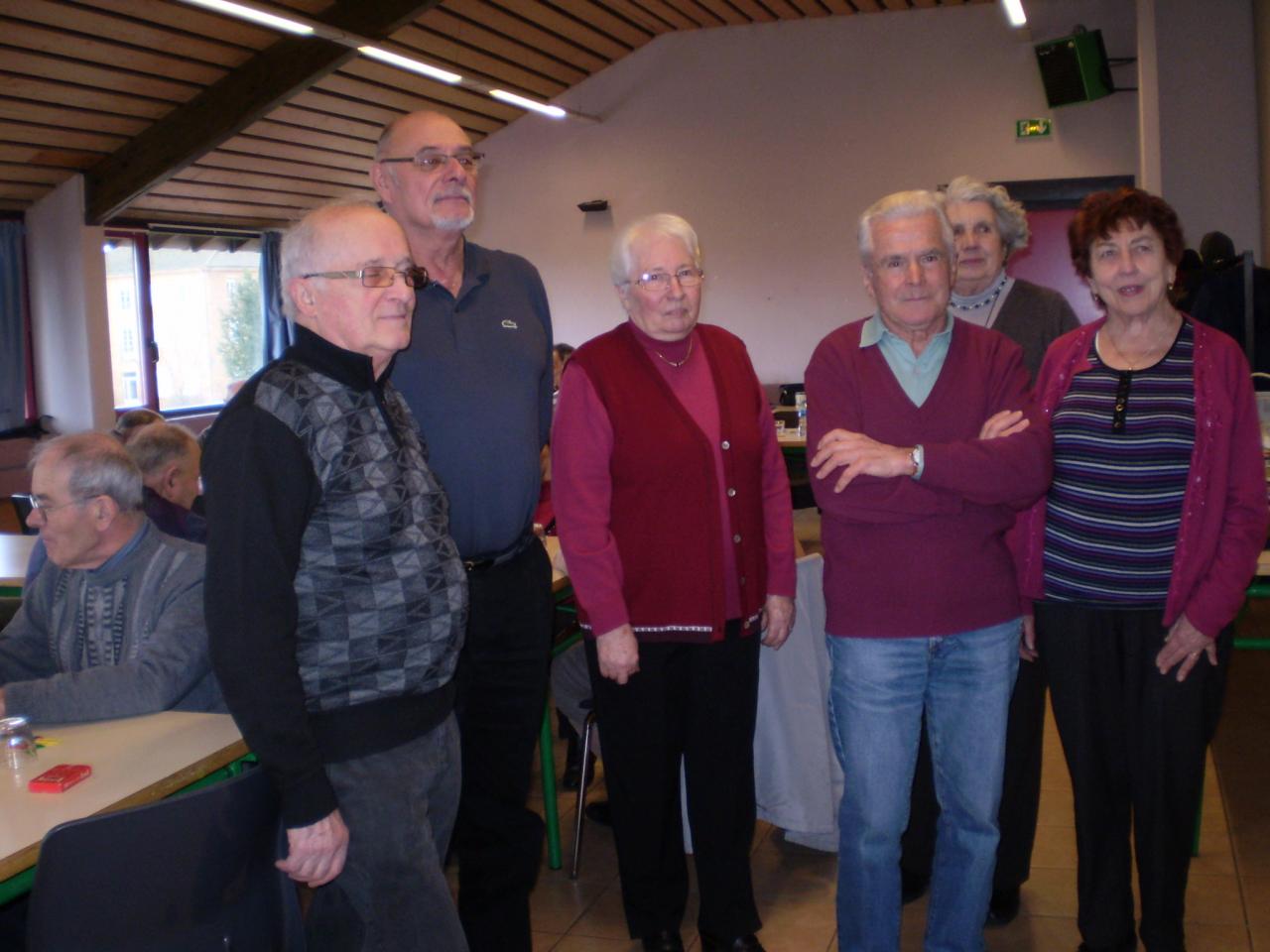 Club des anciens - repas du printemps 2013